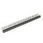 DS1002-09-2x35R13 гнездо цанговое угловое двухрядное для выводного монтажа; P=2,00x2,00мм; 2x35-конт.