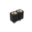 DS1002-06-1x0268 гнездо цанговое прямое однорядное для выводного монтажа; P=2,54мм; 2-конт.