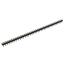 DS1002-05-1x3868 гнездо цанговое прямое однорядное для выводного монтажа; P=2,54мм; 38-конт.