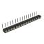 DS1002-09-1x16R13 гнездо цанговое угловое однорядное для выводного монтажа; P=2,00мм; 16-конт.