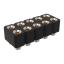 DS1002-06-2x0568 гнездо цанговое прямое двухрядное для выводного монтажа; P=2,54x2,54мм; 2x5-конт.