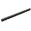 DS1002-06-1x2468 гнездо цанговое прямое однорядное для выводного монтажа; P=2,54мм; 24-конт.