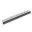 DS1002-09-2x32R13 гнездо цанговое угловое двухрядное для выводного монтажа; P=2,00x2,00мм; 2x32-конт.