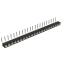 DS1002-09-1x22R13 гнездо цанговое угловое однорядное для выводного монтажа; P=2,00мм; 22-конт.