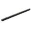 DS1002-06-1x2868 гнездо цанговое прямое однорядное для выводного монтажа; P=2,54мм; 28-конт.