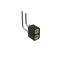 DS1002-09-2x01R13 гнездо цанговое угловое двухрядное для выводного монтажа; P=2,00x2,00мм; 2x1-конт.