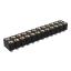 DS1002-06-2x1268 гнездо цанговое прямое двухрядное для выводного монтажа; P=2,54x2,54мм; 2x12-конт.