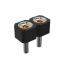 DS1002-05-1x0268 гнездо цанговое прямое однорядное для выводного монтажа; P=2,54мм; 2-конт.