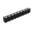 DS1002-06-1x0968 гнездо цанговое прямое однорядное для выводного монтажа; P=2,54мм; 9-конт.