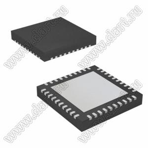PIC16LF1936-I/ML (QFN-40) микросхема 8-разрядный КМОП-микроконтроллер на базе флэш-памяти с жидкокристаллическим драйвером; Uпит.=1,8…3,6В; -40...+85°C