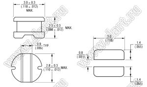 SDR0302-391KL дроссель SMD; L=390,0мкГн; I max=0,120А