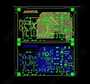 PCBBSM15089 плата печатная 1,6 мм двусторонняя