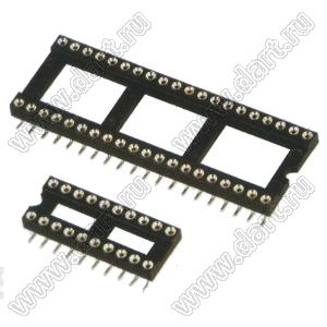 BL7210-30304M панелька SMD с цанговыми контактами; P=2,54мм; 4-конт.