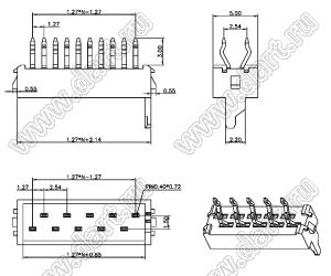 DS1015-07-xxR6 (KLS1-204M-xx-R) серия