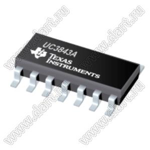 UC3843AD (SOIC-14) микросхема ШИМ контроллер импульсного источника питания