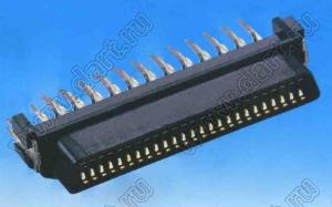 BL6411-F050SDG0PWT01 розетка SCSI DIP; 50-конт.