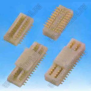 BL3723-F022035G0ER01 розетка SMD сверхминиатюрная; P=0,5мм; 22-конт.; H2=3,50мм