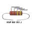 KNP 5W 1R1 J резистор проволочный; 5 Вт; 1,1(Ом); 5%