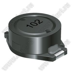 SRR6603-102ML дроссель SMD экранированный; L=1000,0мкГн (при 100 кГц); Iн=0,15А