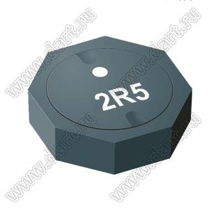 SRU8028-2R5Y дроссель SMD экранированный; L=2,5мкГн (при 100 кГц); Iн=4,50А