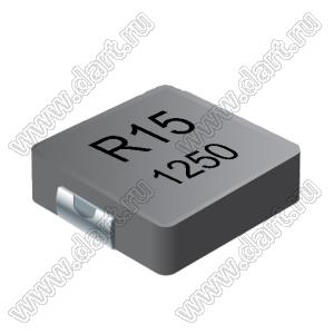 SRP7028A-R15Y дроссель SMD; L=0,15мкГн; Iн=27А