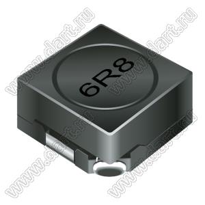 SRR0604-6R8ML дроссель SMD проволочный экранированный; L=6,8мкГн; Iн=1,6А