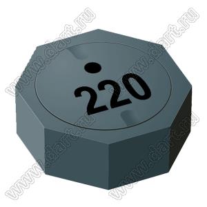 SRU5028-220Y дроссель SMD экранированный; L=22,0мкГн (при 100 кГц); Iн=0,95А