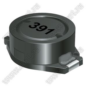 SRR0804-391K дроссель SMD экранированный; L=390мкГн (при 100 кГц); Iн=0,17А