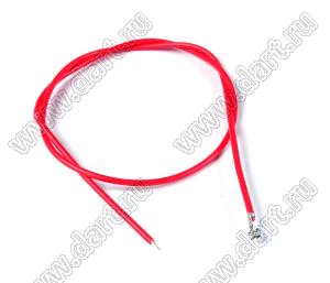 HB 2,00 mm AWG26 0,3m red кабель вторичного питания с клеммой HB 2,00 красный