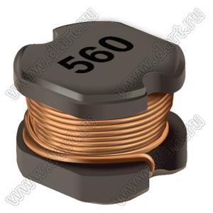 SDE0403A-560K дроссель SMD неэкранированный; L=56мкГн; Iн=0,45А