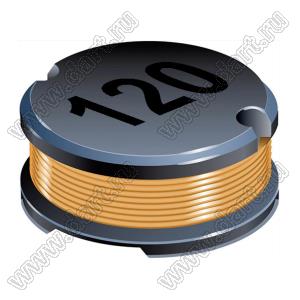 SDR0403-120ML дроссель SMD неэкранированный; L=12мкГн; Irms=1,05А (макс.)