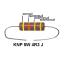 KNP 5W 4R3 J резистор проволочный; 5 Вт; 4,3(Ом); 5%