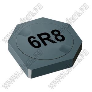 SRU3017-6R8Y дроссель SMD экранированный; L=6,8мкГн (при 100 кГц); Iн=0,53А