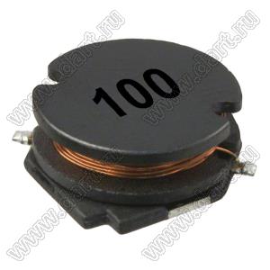 SDR1305-100M дроссель SMD неэкранированный; L=10мкГн; Q=35; Iн=3,6А