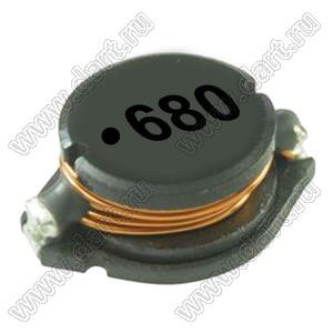 SDR1806-680ML дроссель SMD неэкранированный; L=68мкГн; Q=22; Iн=2,1А