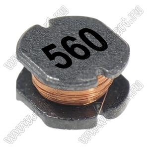 SDR0503-560KL дроссель SMD неэкранированный; L=56мкГн; Q=20; Iн=0,5А