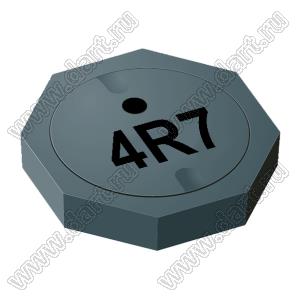 SRU5011-4R7Y дроссель SMD экранированный; L=4,7мкГн (при 100 кГц); Iн=1,00А