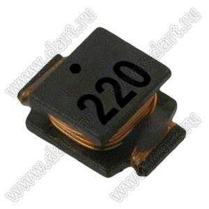 SDR0703-220KL дроссель SMD неэкранированный; L=22мкГн; Q=20; Iн=0,65А