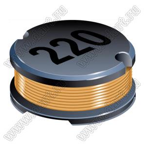 SDR0403-220ML дроссель SMD неэкранированный; L=22мкГн; Irms=0,76А (макс.)