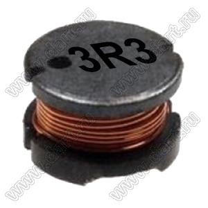 SDR0805-3R3ML дроссель SMD неэкранированный; L=3,3мкГн; Irms=4,5А (макс.)