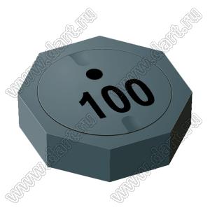 SRU5018-100Y дроссель SMD экранированный; L=10,0мкГн (при 100 кГц); Iн=1,25А