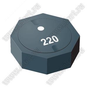 SRU1038-220Y дроссель SMD экранированный; L=22,0мкГн (при 100 кГц); Iн=2,20А