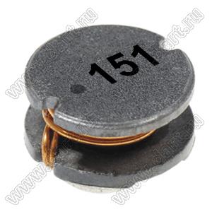 SDR1307-151KL дроссель SMD неэкранированный; L=150мкГн; Q=20; Iн=1,6А