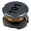 SDR0604-101KL дроссель SMD неэкранированный; L=100мкГн; Irms=0,52А (макс.)