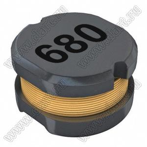 SDR0302-680KL дроссель SMD; L=68,0мкГн; I max=0,300А