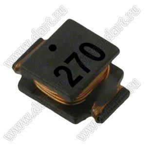 SDR0703-270KL дроссель SMD неэкранированный; L=27мкГн; Q=20; Iн=0,6А