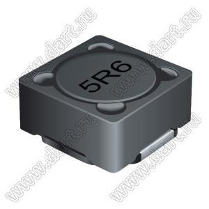 SRR1280-5R6Y дроссель SMD экранированный; L=5,6мкГн (при 100 кГц); Iн=8,00А