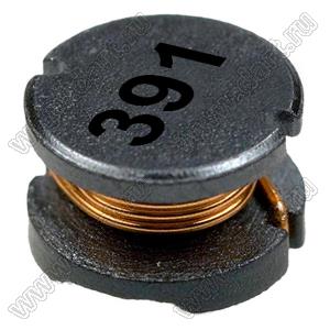 SDR0604-391KL дроссель SMD неэкранированный; L=390мкГн; Irms=0,25А (макс.)