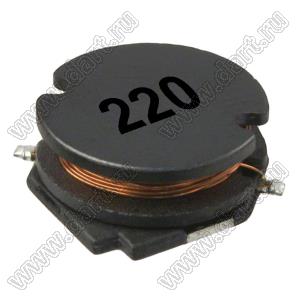 SDR1305-220M дроссель SMD неэкранированный; L=22мкГн; Q=27; Iн=2,9А