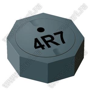 SRU5028-4R7Y дроссель SMD экранированный; L=4,7мкГн (при 100 кГц); Iн=2,20А